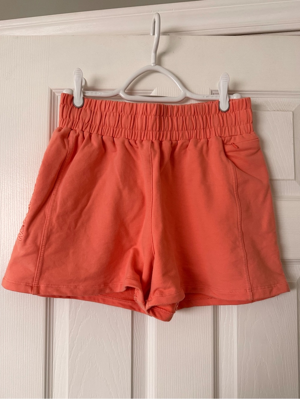DOYOUEVEN Cantalope Elastic-Waist Athletic Shorts
